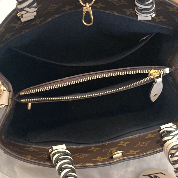 Louis Vuitton Braided Montaigne MM Satchel - Picture 12 of 16